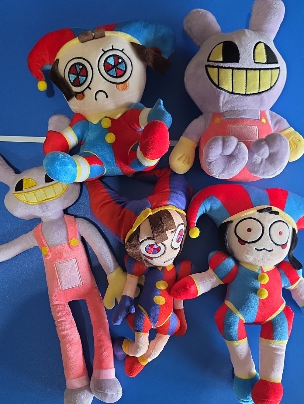 The Amazing Digital Circus Jester Doll - 5 Plushies